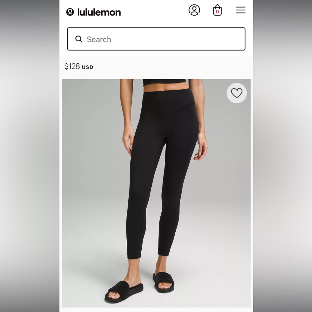 Lululemon wonder under